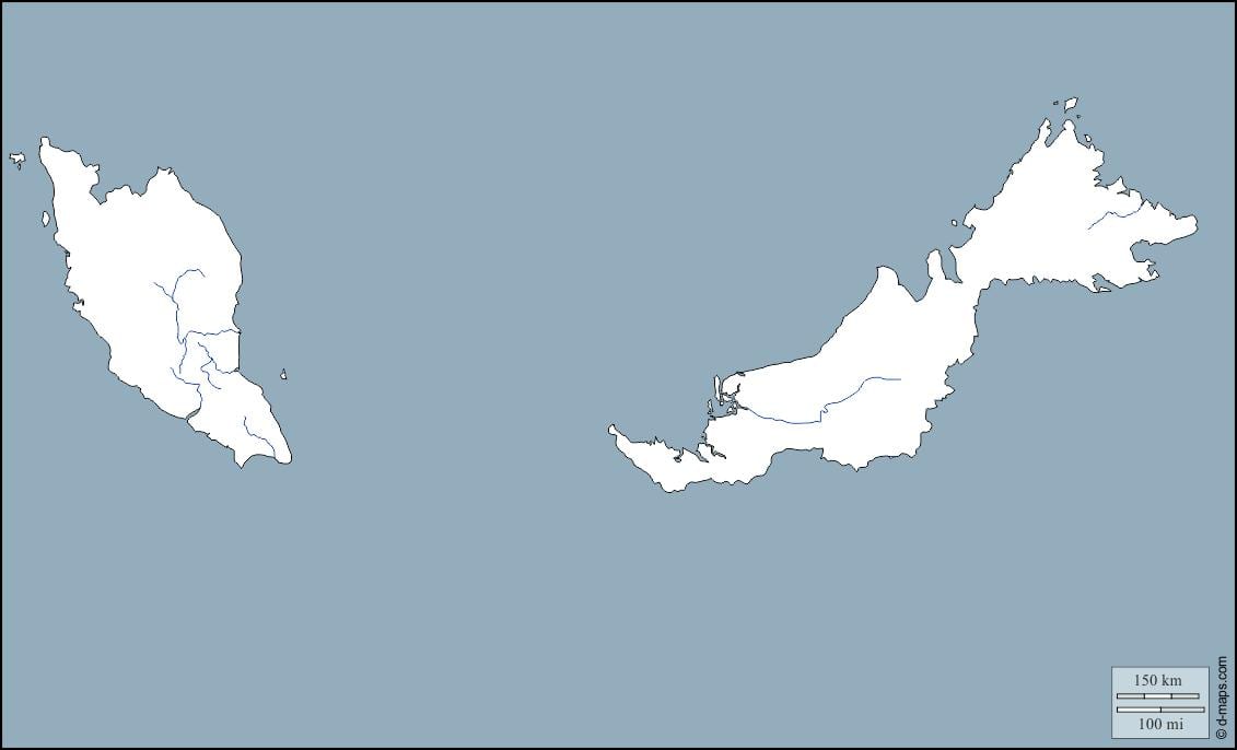 karta Maleziji karti plan