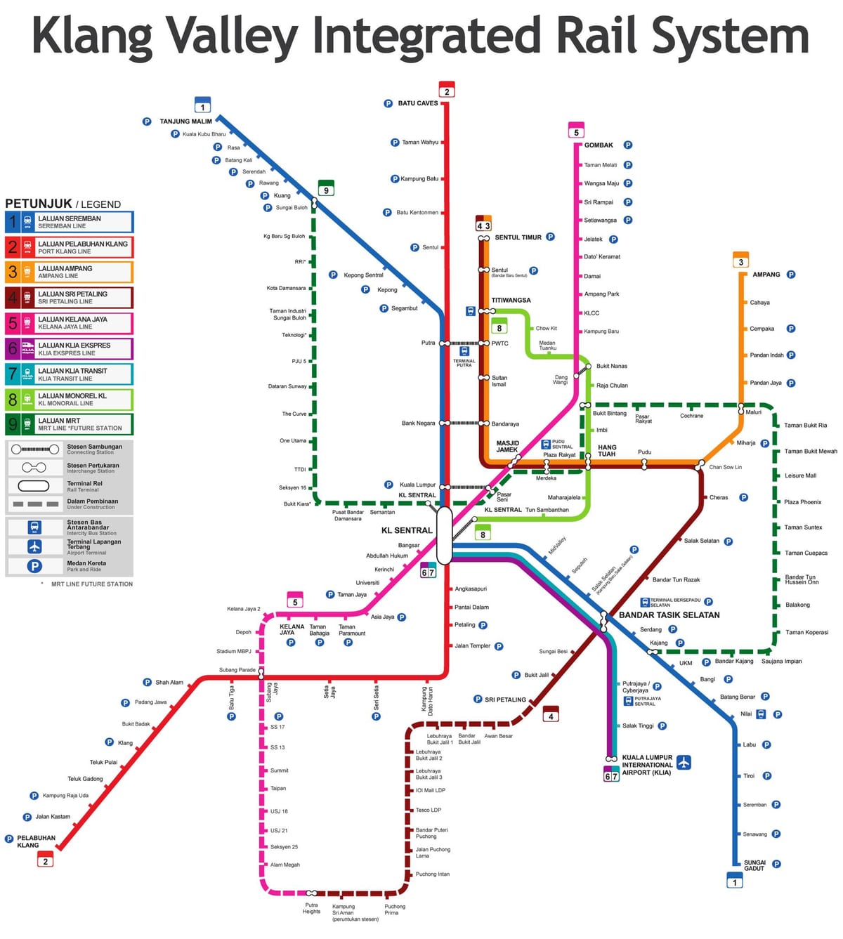 tranzitne karti Maleziji
