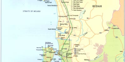 Malezija kedah karti