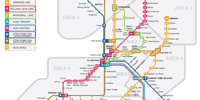 Lrt kartica Maleziji 2016